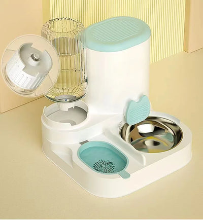 Cat bowl automatic feeder for pets
