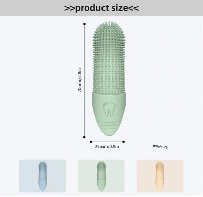 Dog Toothbrush, 360° Cleaning Finger