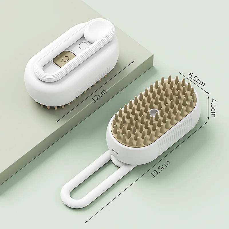 Steam pet Brush
