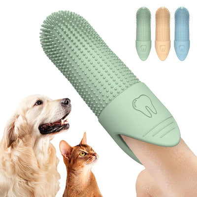Dog Toothbrush, 360° Cleaning Finger