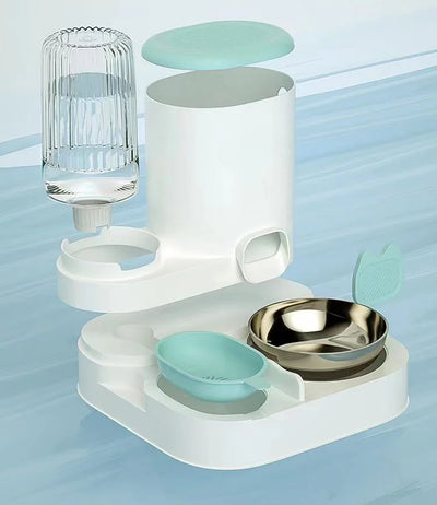 Cat bowl automatic feeder for pets